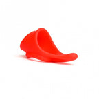 Tailslide Cock and Ball Sling (Red) – Premium Liquid Silicone Cock and Ball Sling Red > Cock Ring > Sling