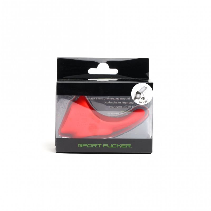 Tailslide Cock and Ball Sling (Red) – Premium Liquid Silicone Cock and Ball Sling > Cock Ring > Sling