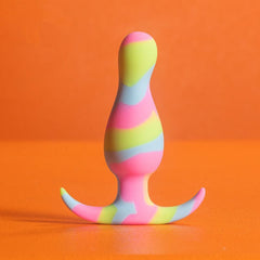 Avant Kaleido Lime Silicone Butt Plug