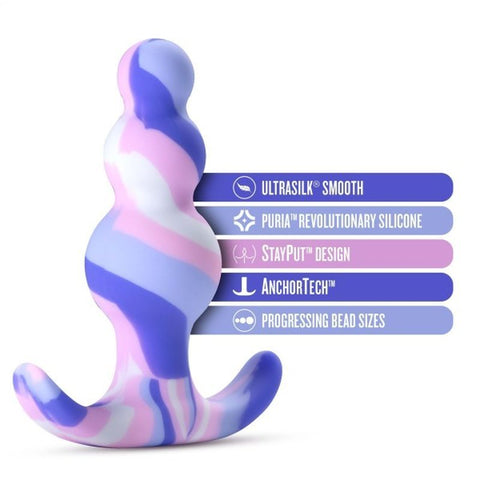 Avant Twilight Blue Silicone Butt Plug Butt Plugs