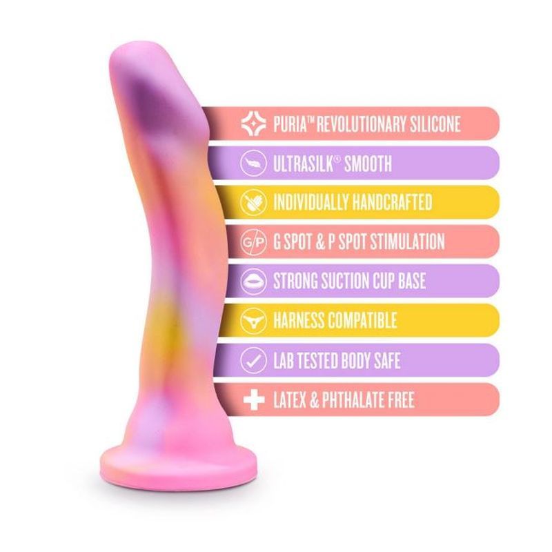 Avant Suns Out Pink Silicone 6.5 Inch Insertable Dildo > Dildos > Neutral Dildos