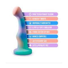 Avant Opal Dreams Aqua Silicone Dildo