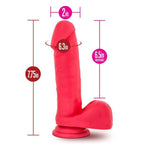 Ruse Big Poppa Cerise Dildo 6.6 Inch Insertable Length > Dildos > Realistic Dildos