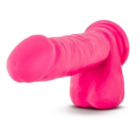 Ruse Big Poppa Hot Pink Dildo 6.6 Inch Insertable Length DONGS