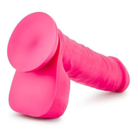 Ruse Big Poppa Hot Pink Dildo 6.6 Inch Insertable Length DONGS