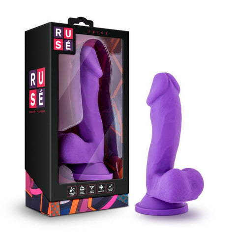 Ruse Juicy Purple Dong 7 Inch Realistic Dildo Default Title DONGS