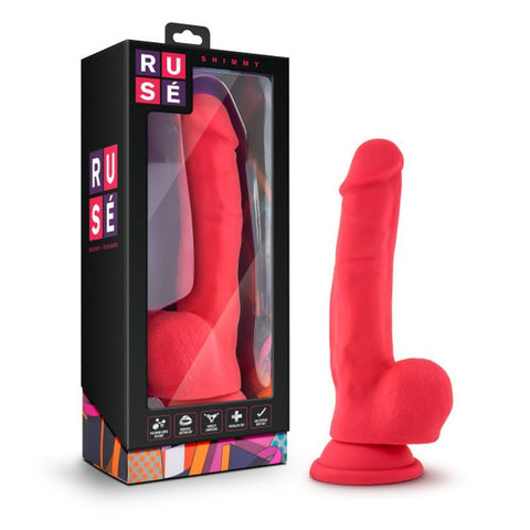 Ruse Shimmy Cherise Dong 6 Inch Realistic Dildo Default Title DONGS