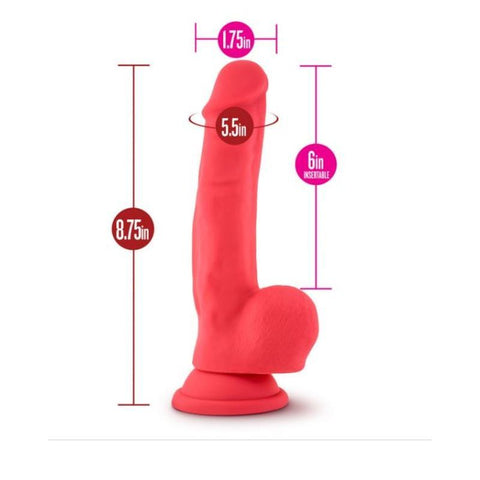 Ruse Shimmy Cherise Dong 6 Inch Realistic Dildo DONGS