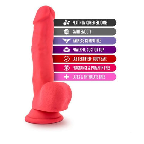 Ruse Shimmy Cherise Dong 6 Inch Realistic Dildo DONGS