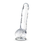 Naturally Yours 8 Inch Crystaline Dildo Diamond > Dildos > Realistic Dildos