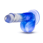 B Yours Morning Dew 6in Dildo Stella Blue with Suction Cup > Dildos > Realistic Dildos