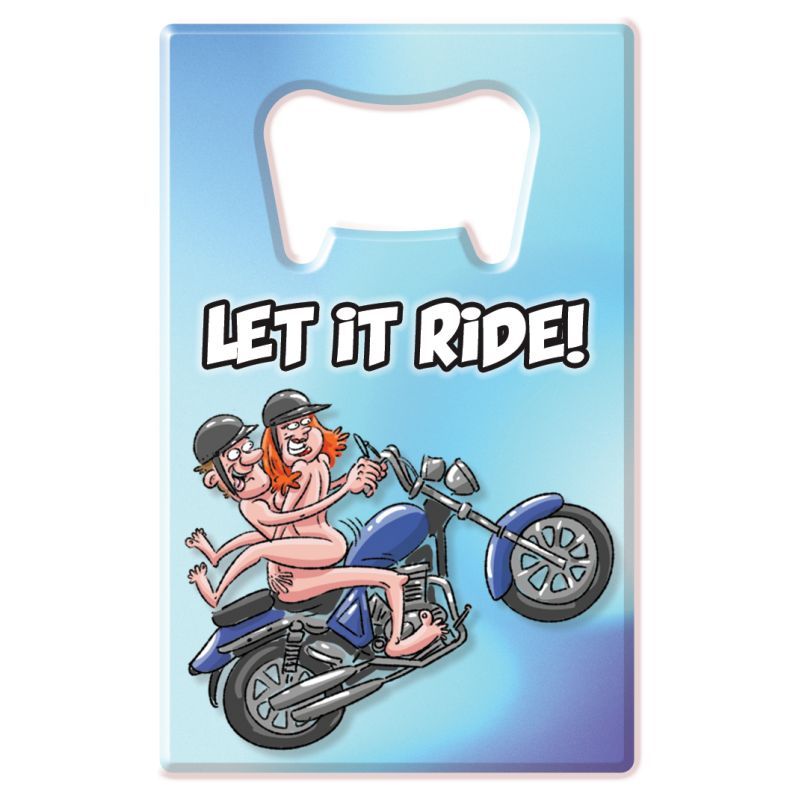 Let It Ride Novelty Bottle Opener Default Title > Novelties > Party Supplies