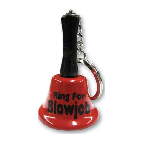 Ring for Blow Job Mini Bell Keychain Adult Novelty Toy Key Chains