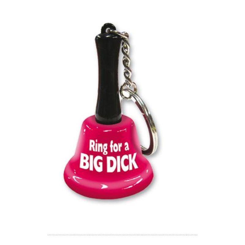 Ring For A Big Dick Mini Bell Keychain – Novelty Keychain Accessory Default Title > Novelties > Gag Gifts