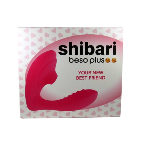 Shibari Beso Plus G Spot and Clitoral Vibrator in Pink VIBRATORS - MULTI