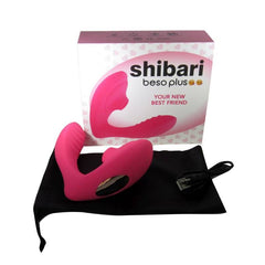 Shibari Beso Plus G-Spot and Clitoral Vibrator Pink