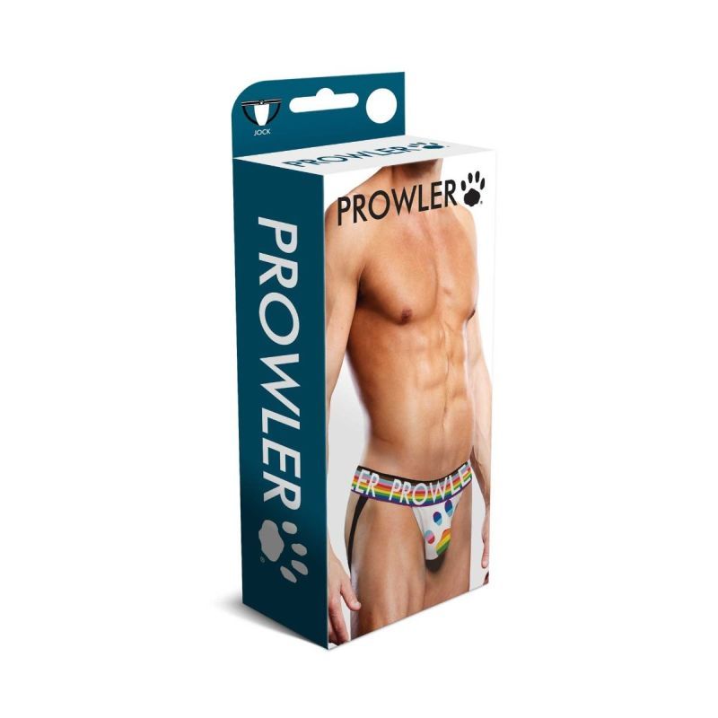 Prowler Oversized Paw Jock White > Clothes > Jockstraps