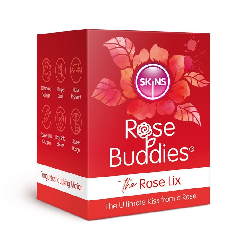 Skins Rose Buddies The Rose Flix – Clitoral Massager > Sex Toys For Ladies > Rose Stimulators