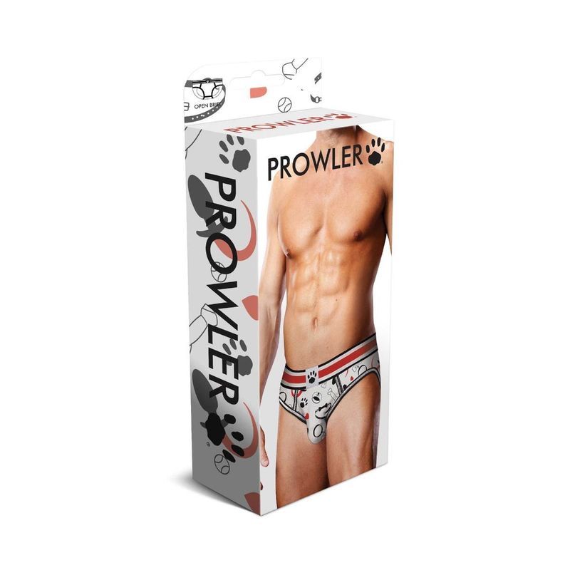 Prowler Puppie Print Open Brief for Stylish Comfort Open Back Underwear