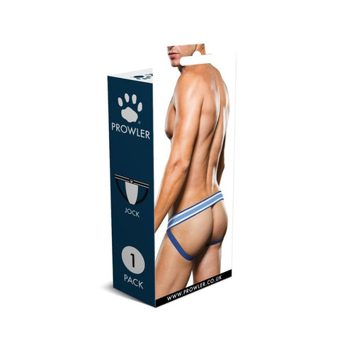 Prowler Jock White/Blue Stylish and Comfortable Jock Strap Jockstraps