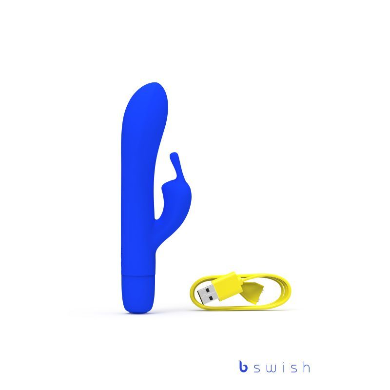 bswish Bwild Classic Bunny Blue 6 Inch Waterproof Rabbit Vibrator > Vibrators > Ladies > Rabbit