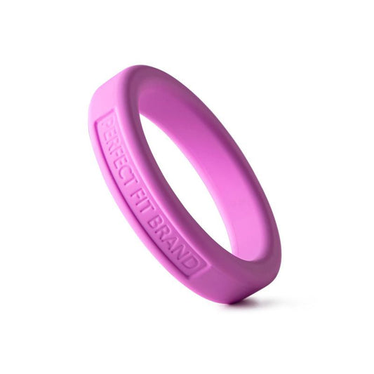 Classic Silicone Medium Stretch Penis Ring 44mm Pink