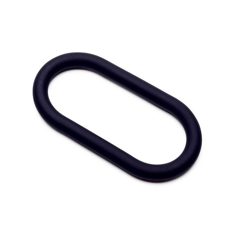 Silicone Hefty Wrap Ring 229mm Black Black COCK RINGS