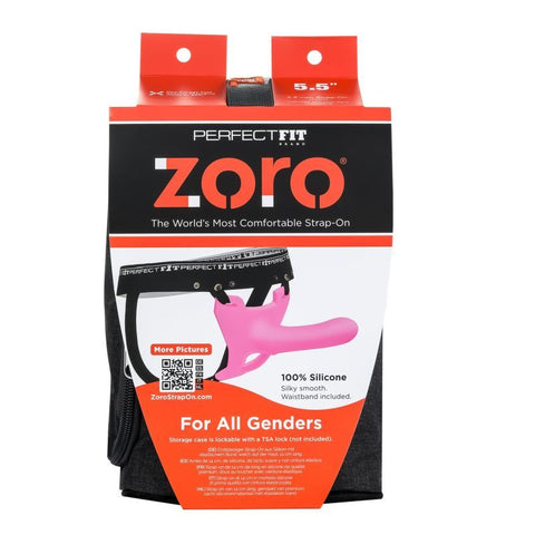 Zoro Strap-On 5.5 Inch Pink > Realistic Dildos and Vibes > Strap On Harnesses