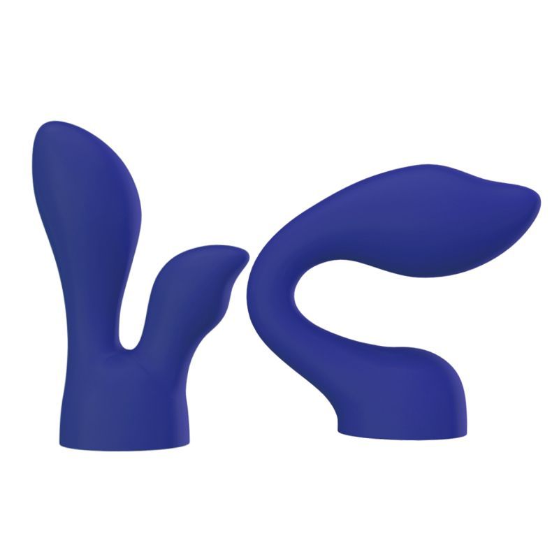 PalmSensual Massager Heads Blue For PalmPower Wand Blue > Sex Toys > Massage Wands
