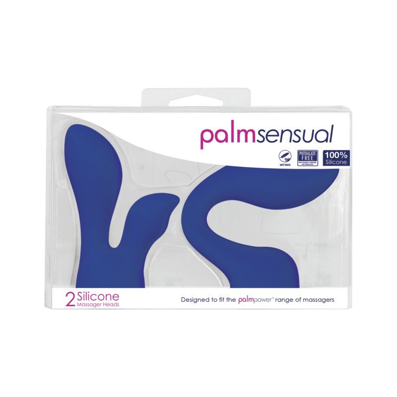 PalmSensual Massager Heads Blue For PalmPower Wand > Sex Toys > Massage Wands