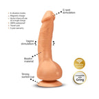Greal MINI Flesh w Suction Cup 7 x 1.18 Inch Vibrator > Dildos > Realistic Dildos