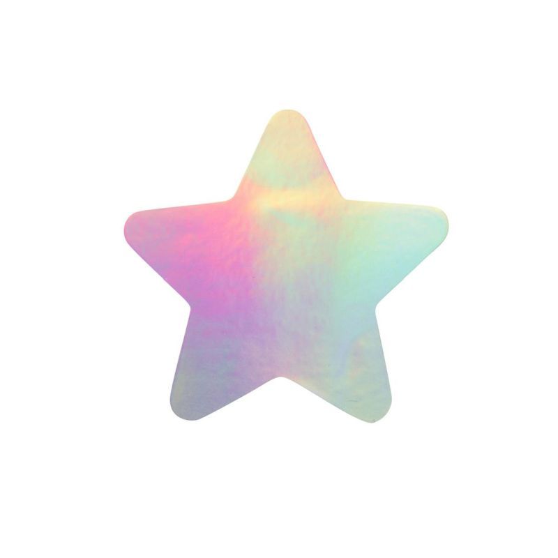 Iridescent Stars Pasties for Fashionable Coverage and Style Default Title Pasties