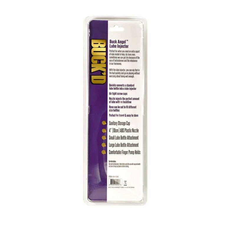 Spout Silicone Lube Shooter 4 Inch Injector for Easy Use LOTIONS & LUBES