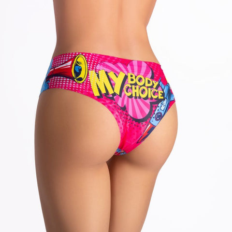 Comics Relax Girl Slip Lingerie S-XL Comfortable Fit Womens Underwear