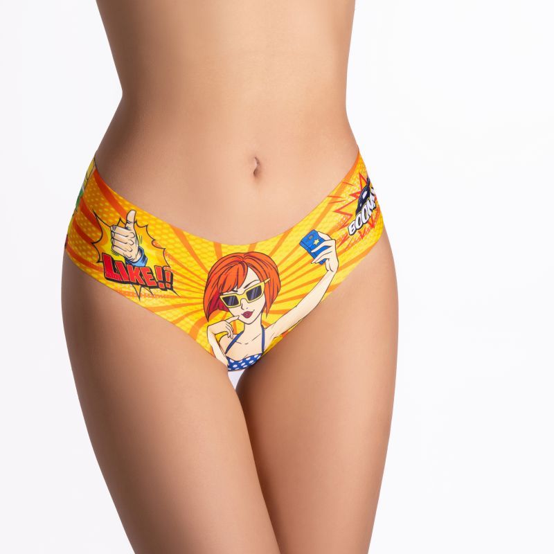 Comics Insta Girl Slip Lingerie in Sizes S-XL Medium > Clothes > Panties