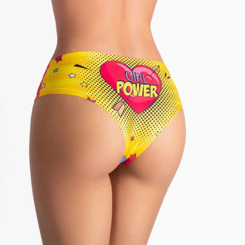 Comics Strong Girl Slip - Comfortable Lingerie S-XL Medium > Clothes > Panties