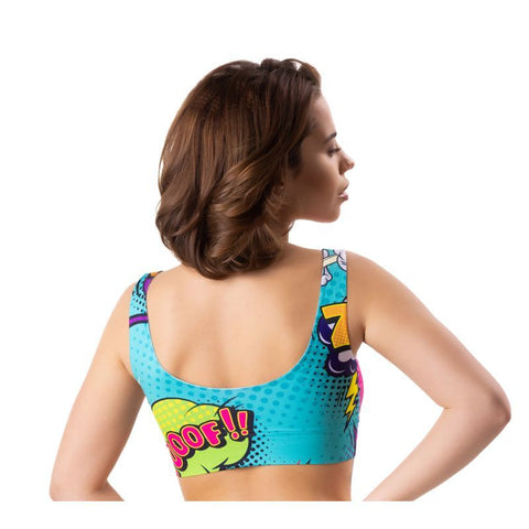 Comics Oh Crop Top in Sizes S to XL for Comfort Large Panties