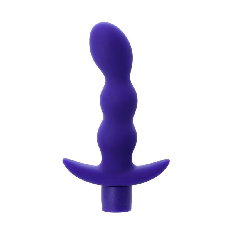 ToDo Adore (Blue) – 15cm Silicone Anal Vibrator with 7 Vibration Modes Blue > Anal Range > Vibrating Butt Plugs