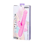 JOS Lixy Heating and Rotating Petal Tickler 7 Inch > Vibrators > Ladies > Rabbit Multi