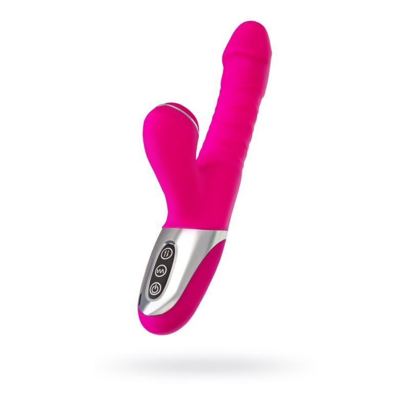 JOS To-Frolly Thrusting and Sucking Vibrator 2cm Stretch VIBRATORS-RABBIT-MULTI