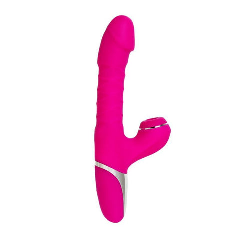 JOS To-Frolly Thrusting and Sucking Vibrator 2cm Stretch > Vibrators > Ladies > Rabbit Multi