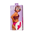 JOS Tripling Triple Stimulator – Waterproof Silicone Vibrator with Anal Beads and USB Rechargeable > Vibrators > Ladies > Rabbit Multi