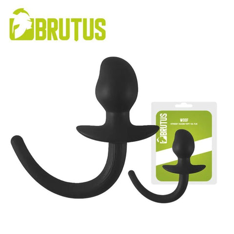 Woof Hyper Soft Silicone Puppy Tail Plug for Playful Role-Playing Adventures Tails