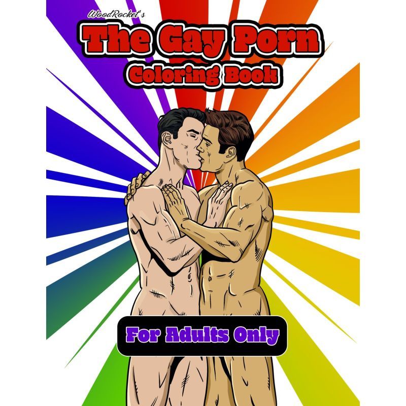 The Gay Porn Colouring Book – Adult Coloring Book Default Title > Novelties > Gag Gifts