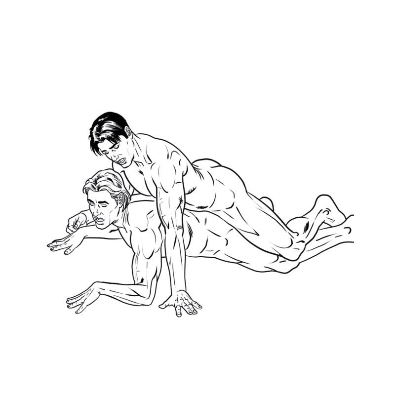 The Gay Porn Colouring Book – Adult Coloring Book > Novelties > Gag Gifts