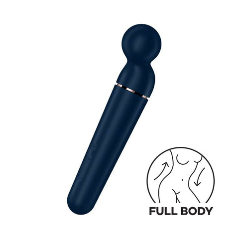 Satisfyer Planet Wand-er Black Full Body Massager 6in Electric Massager
