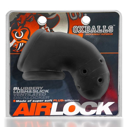 Airlock Air-Lite Vented Chastity Black Ice - Comfort and Style > Bondage Gear > Male Chastity