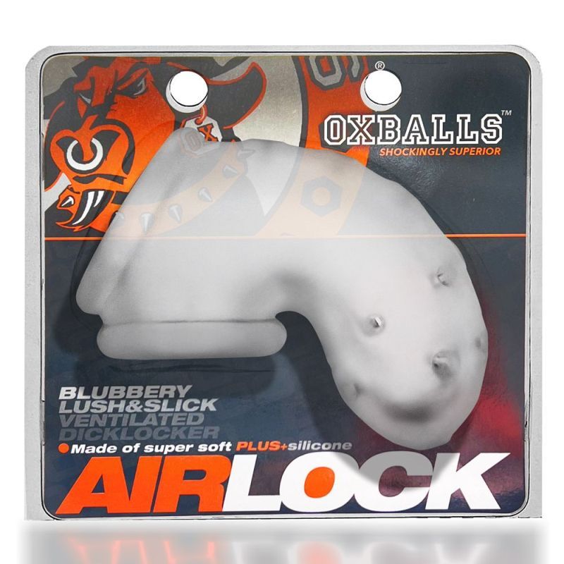 Airlock Air-Lite Vented Chastity Clear Ice for Maximum Comfort > Bondage Gear > Male Chastity