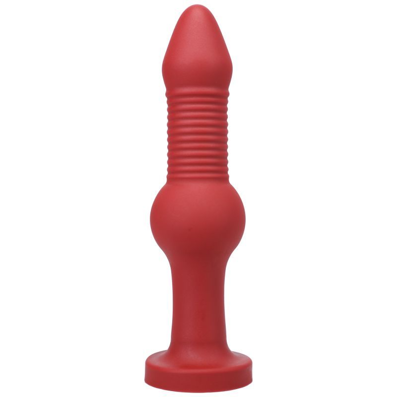 Fido Anal Ruby Premium Anal Toy with Ribbed Shaft and Unique Knot Butt Plugs