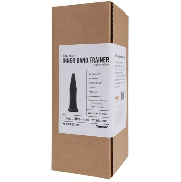 Inner Band Trainer Onyx – 100% Ultra-Premium Soft Silicone 9" > Anal Range > Oversized Anal Toys